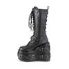 DemoniaCult - SWING327 Plattformstiefel - Schwarz Product image